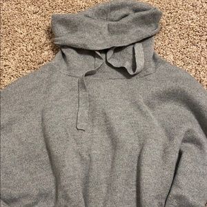 Grey Mock Neck Sweater